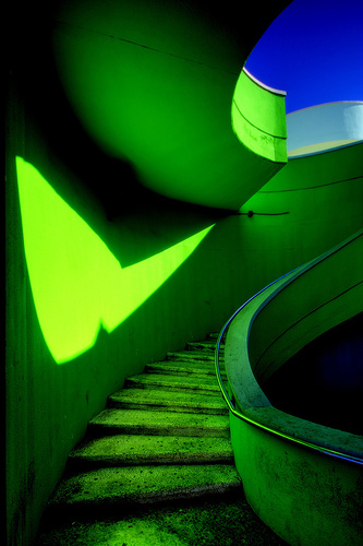 green-stairs